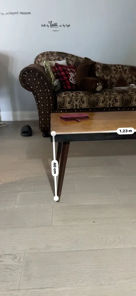 Wood Coffee Table - 1.23m Long image indicator(4)