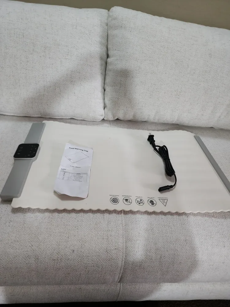 Food Warming Tray with User Manual image indicator(2)