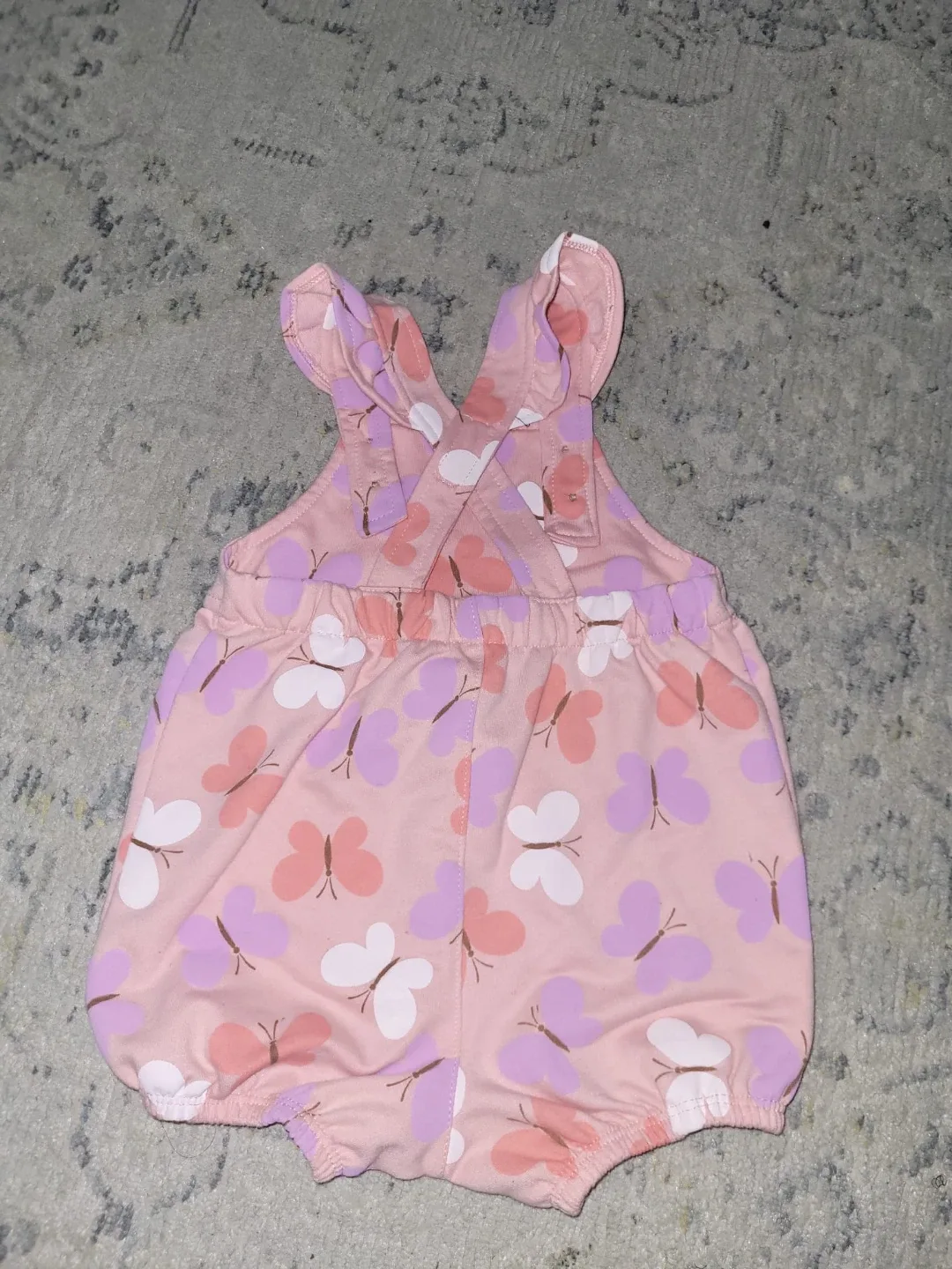 Baby Clothes Bundle: Carter's Romper, Floral Top, & More image indicator(4)