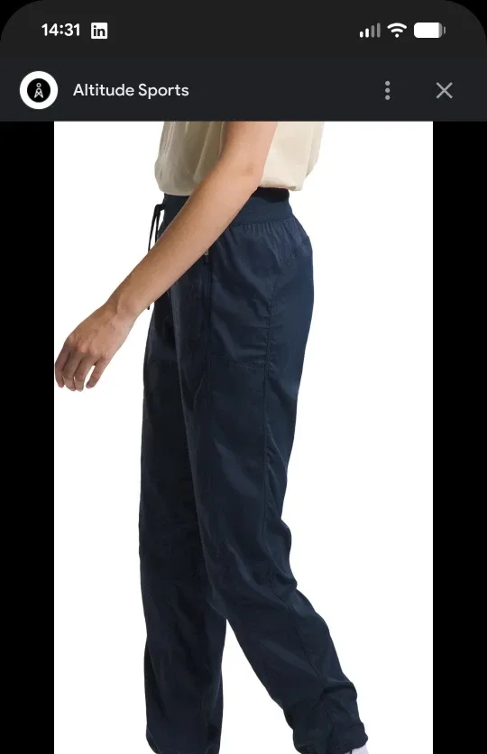 Drawstring Black Pants