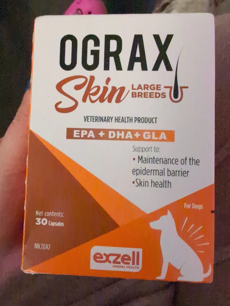Ograx Skin Large Breeds Dog Supplement - 30 Capsules
