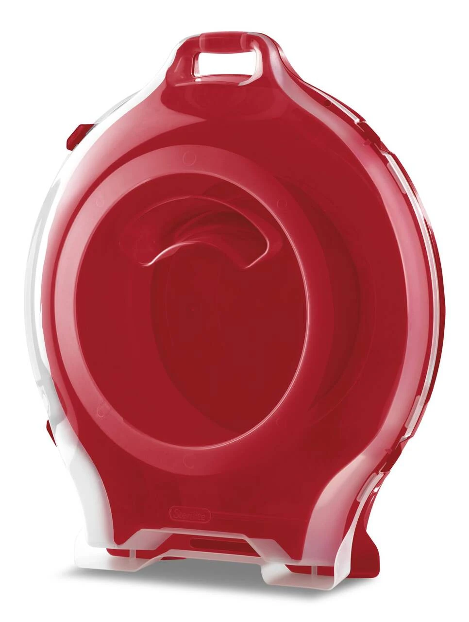 Christmas Wreath Storage Box with Lid, Red - photo 2