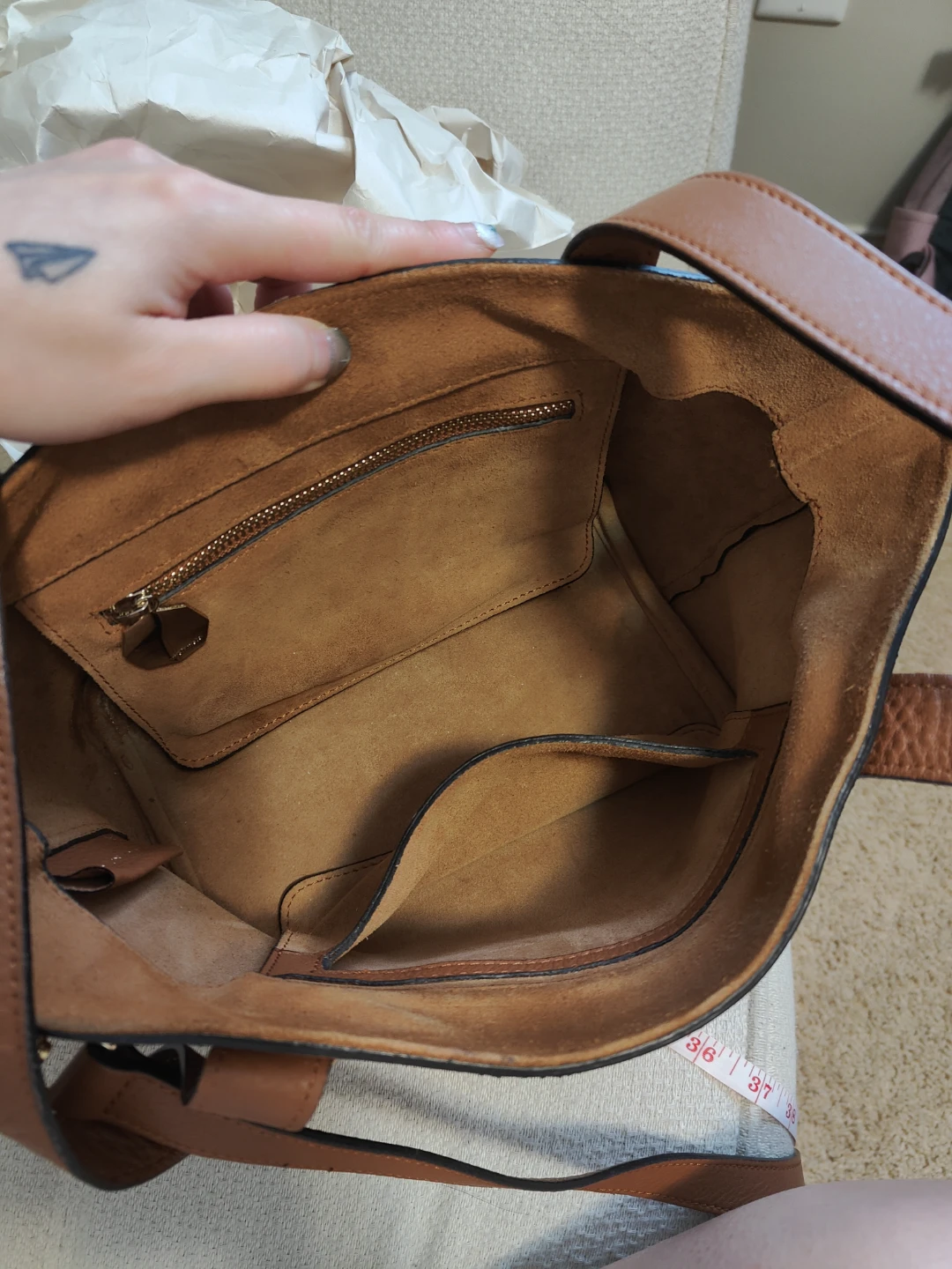 Meli Melo Italy Brown Leather Handbag - photo 5
