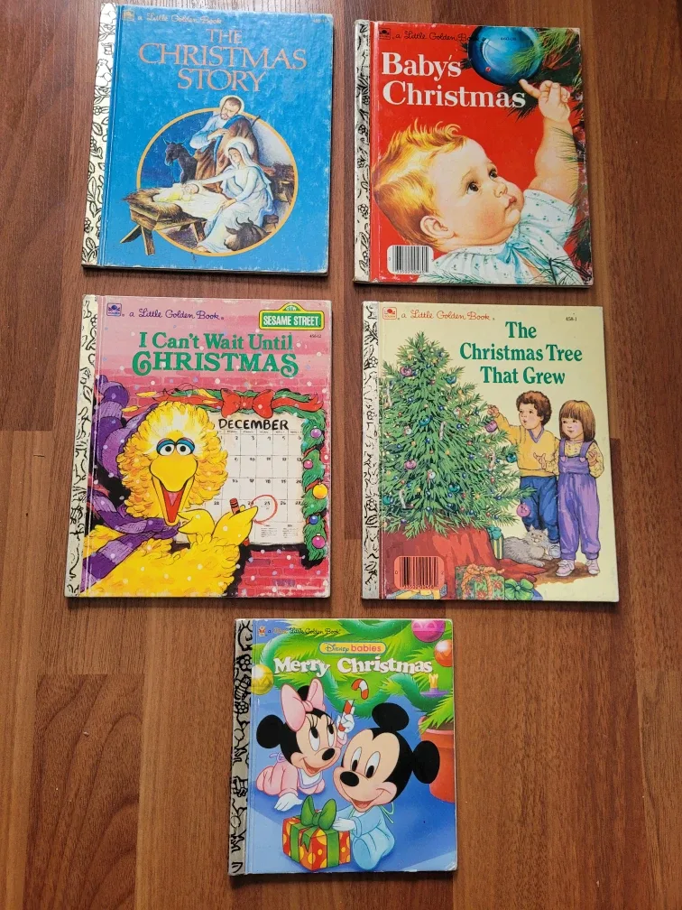 Little Golden Books - Christmas Theme
