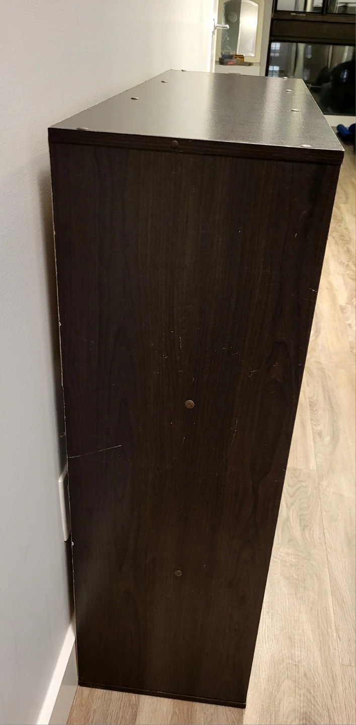 9-Cube Organizer Shelf - Dark Brown - photo 4