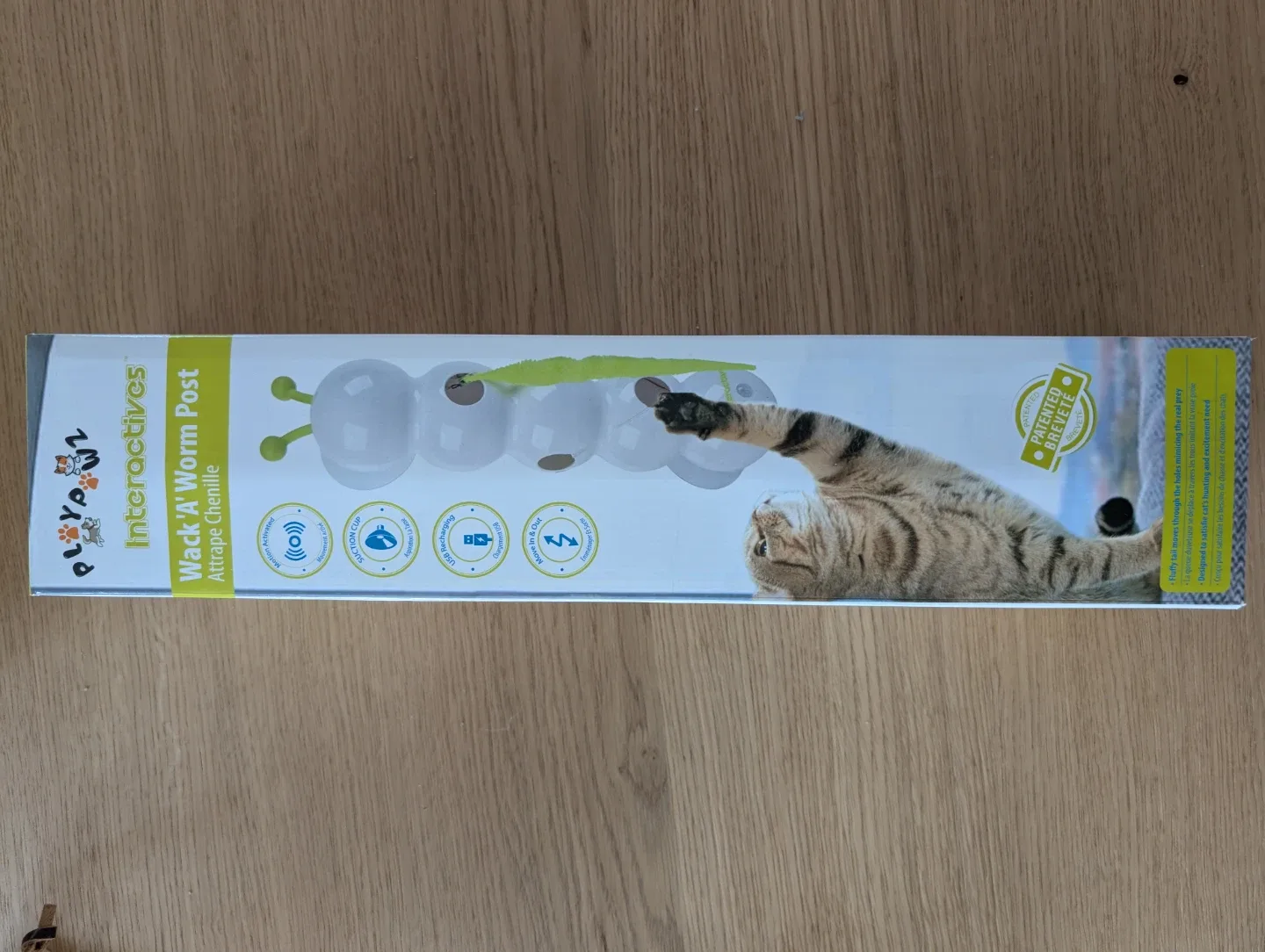 PlayPawz Wack 'A' Worm Post Cat Toy image indicator(2)