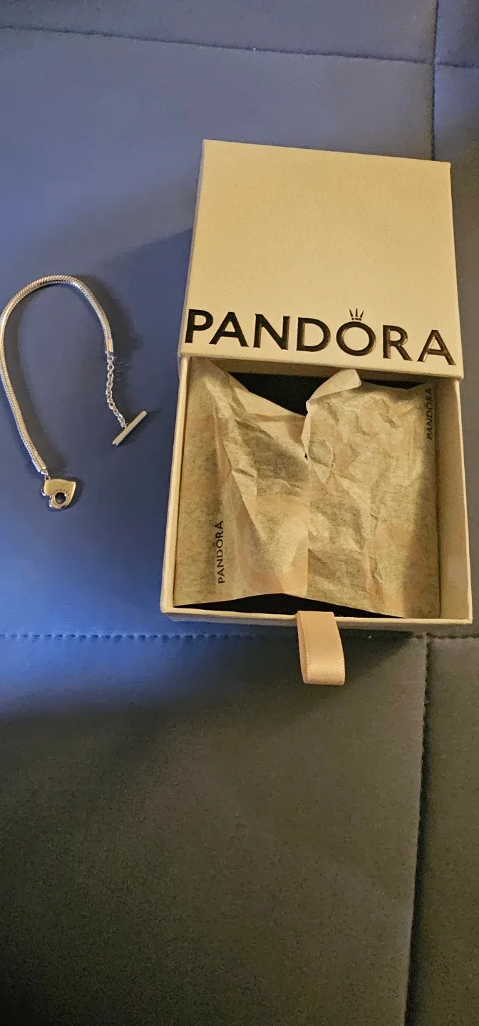 🥕Pandora Heart Clasp Snake Chain Bracelet🥕 image indicator(2)