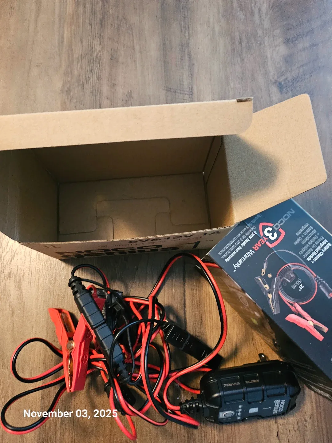 NOCO Genius 1 Battery Charger/Maintainer - Like New! image indicator(4)