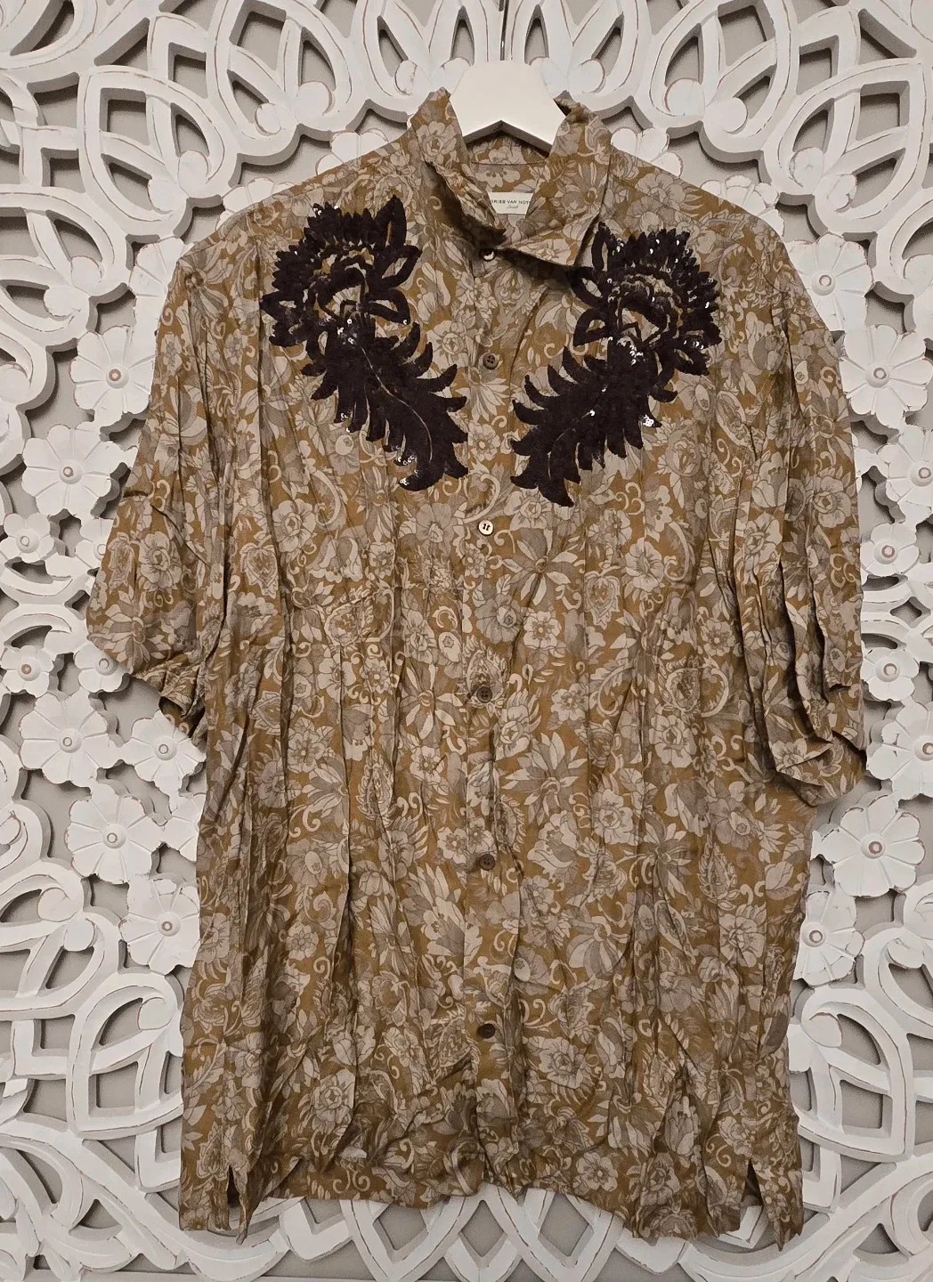 Dries Van Noten Floral Shirt - Size Small