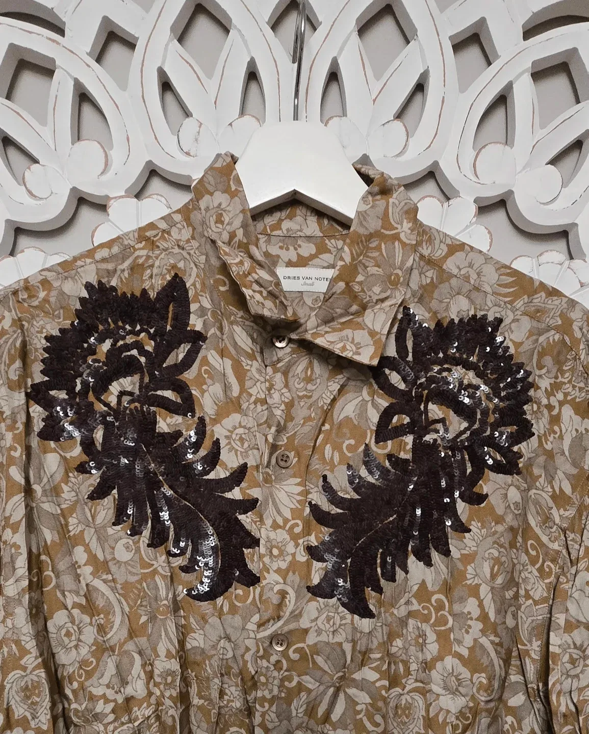 Dries Van Noten Floral Shirt - Size Small image indicator(2)