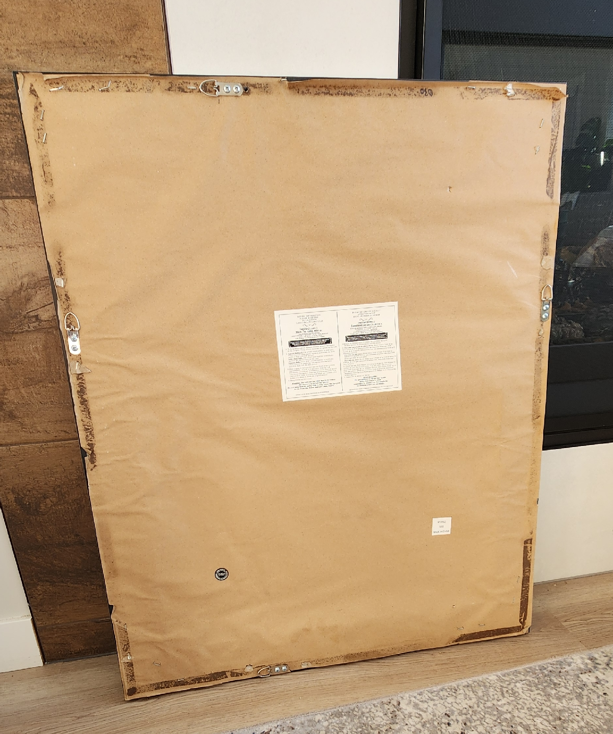 Large Silver Framed Wall Mirror - photo 2