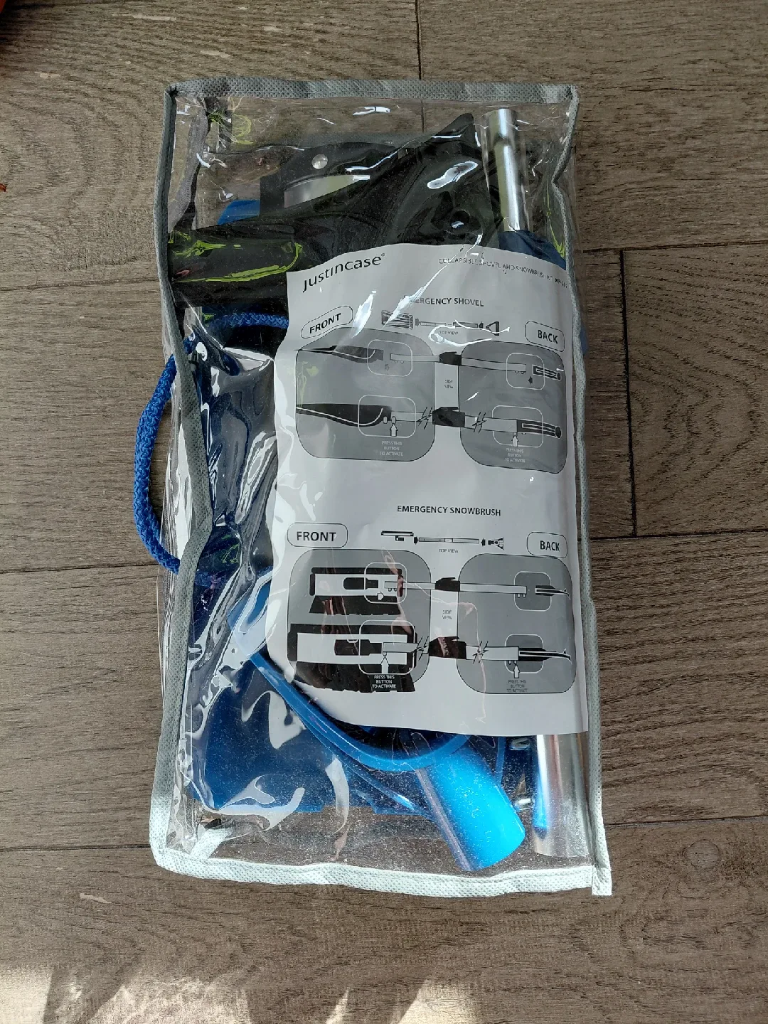 Emergency Shovel & Snowbrush Kit 🥕