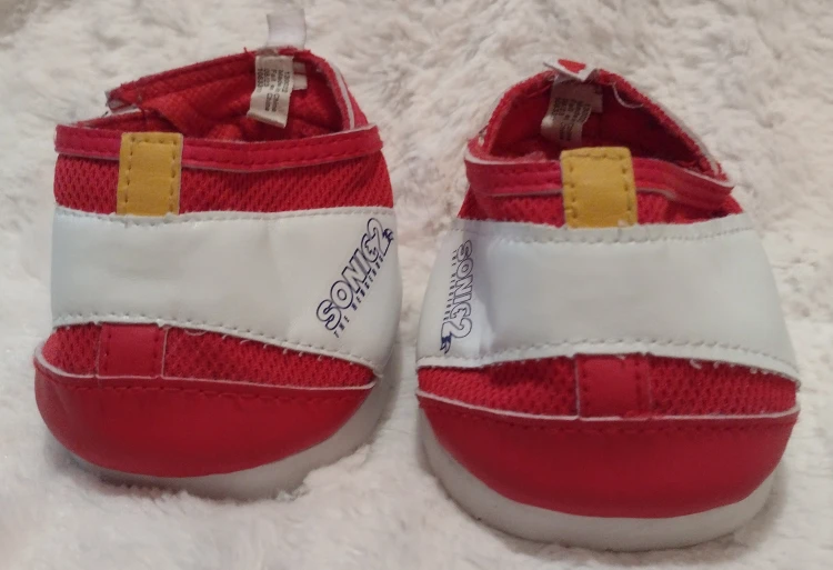 Build A Bear Sonic The Hedgehog 2 Shoes Build-A-Bear 2022 Sega - photo 2