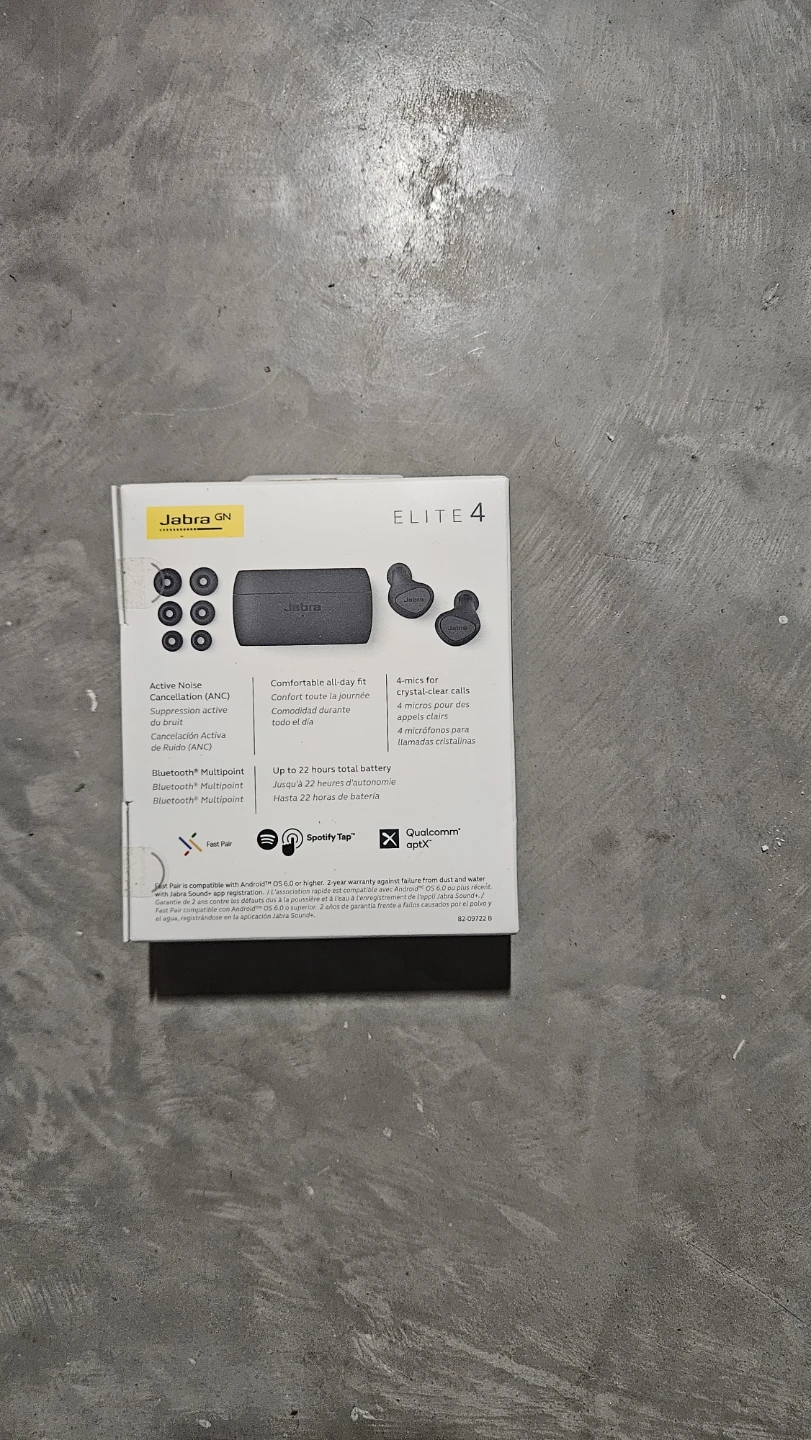 New Jabra Elite 4 Wireless Earbuds with ANC - photo 2
