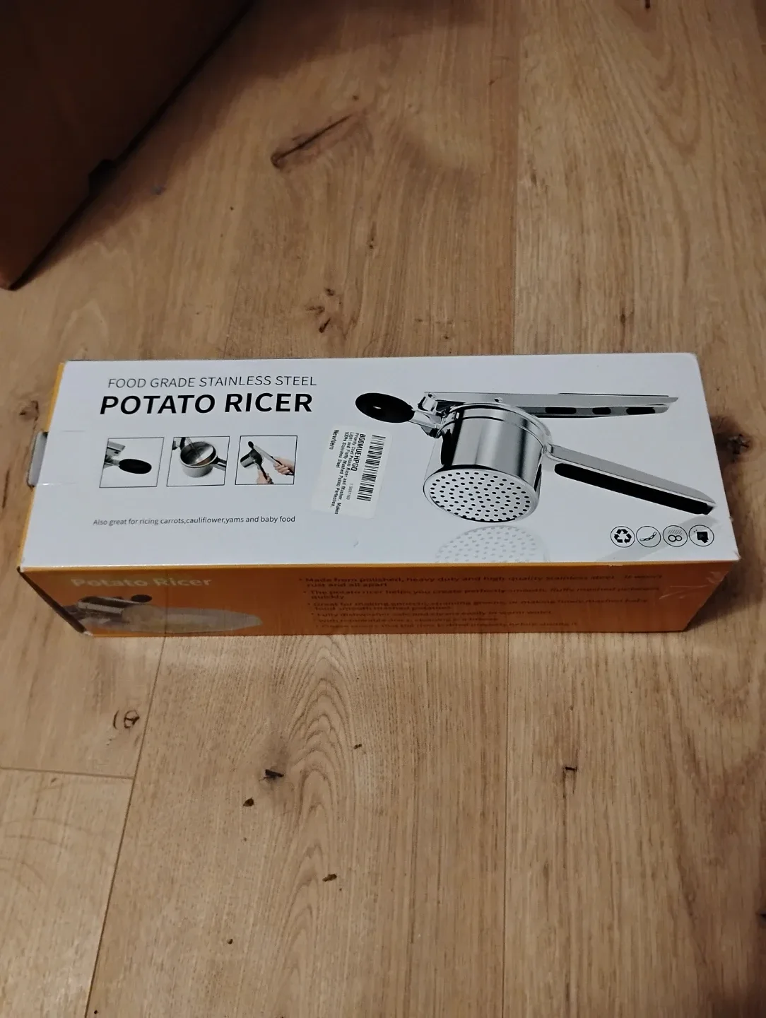 New Food Grade Stainless Steel Potato Ricer image indicator(2)