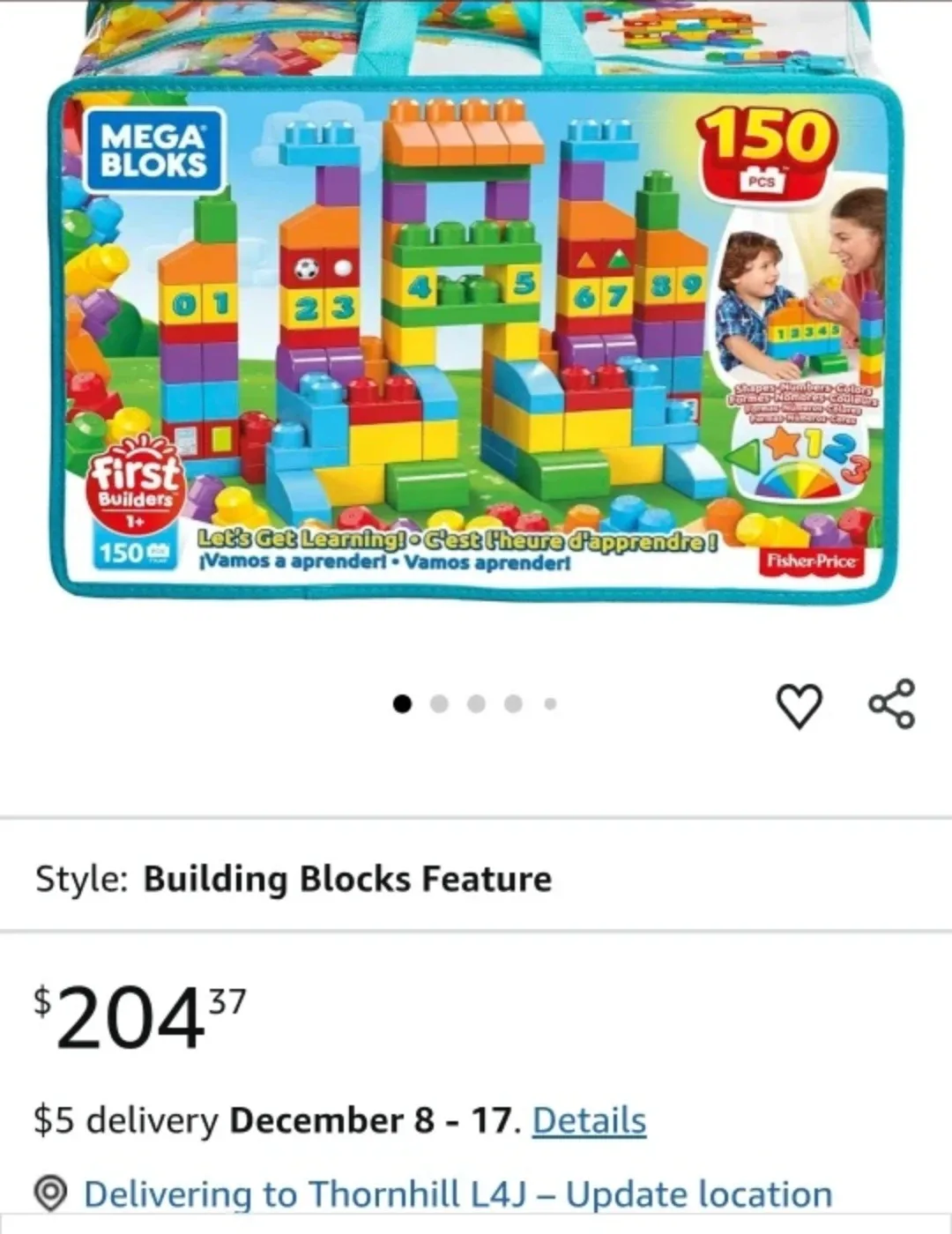 2 sets Mega Bloks Big Building Blocks - 120 Pcs image indicator(3)