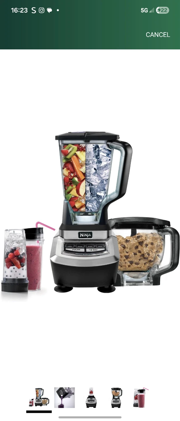 Ninja Supra Kitchen System BL780C - Like New!