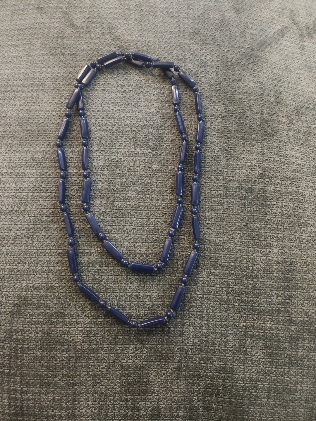 Blue Beaded Necklace - photo 2