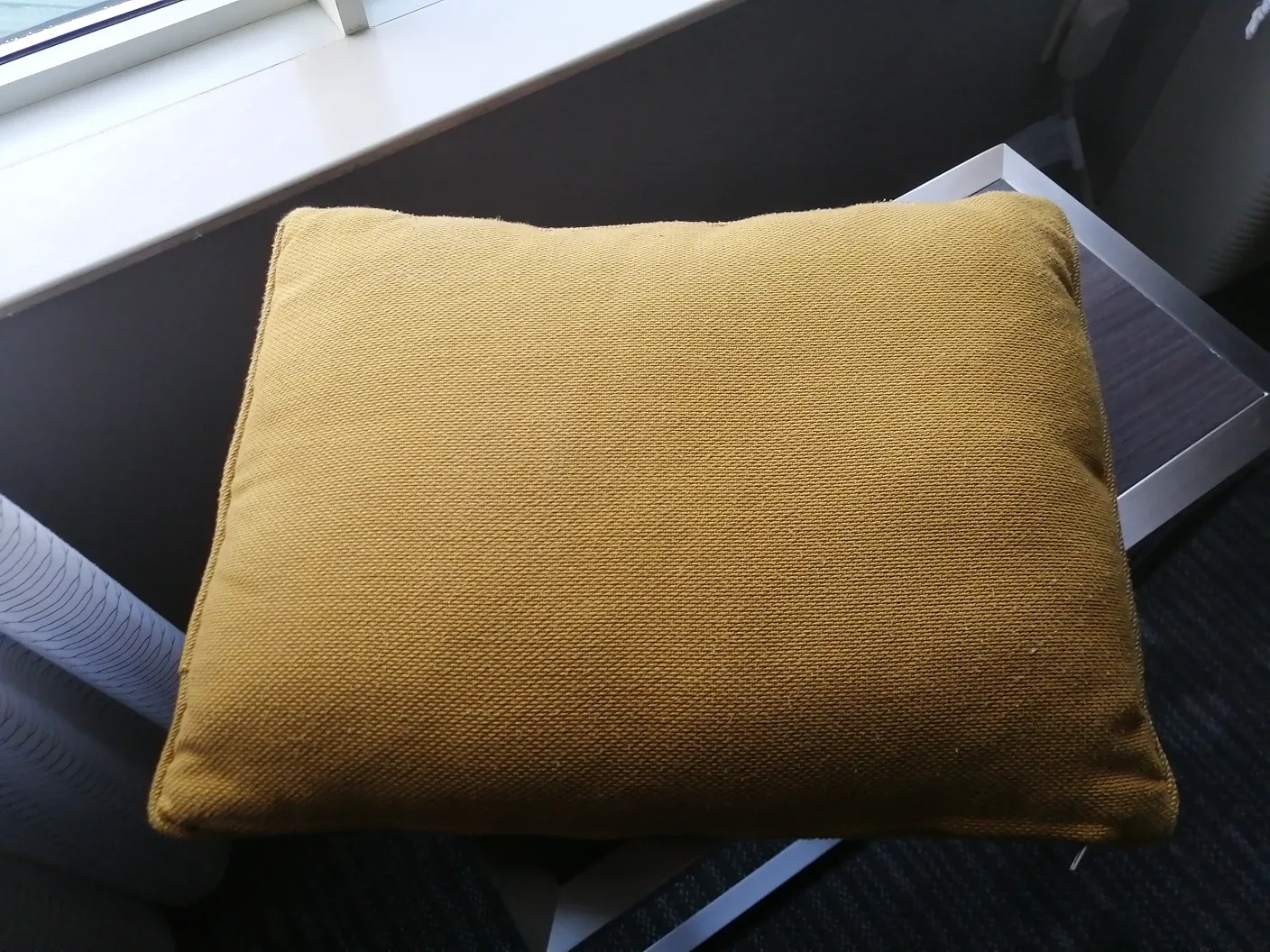 Yellow Throw Pillow