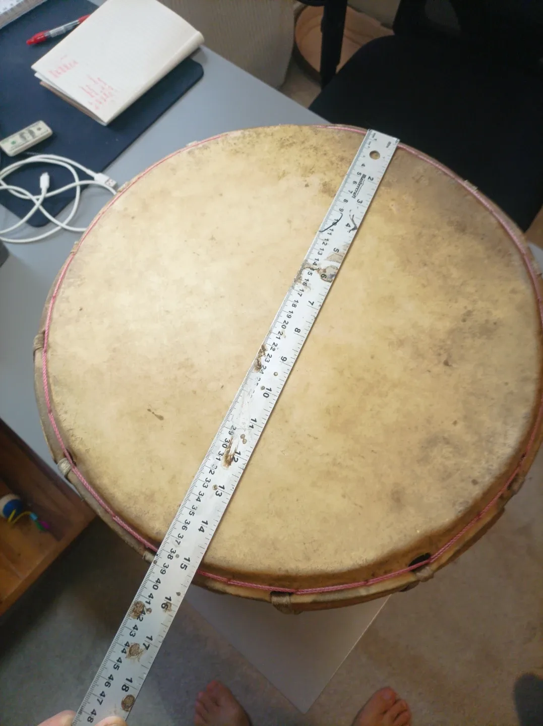 Traditional Wooden Drum image indicator(5)