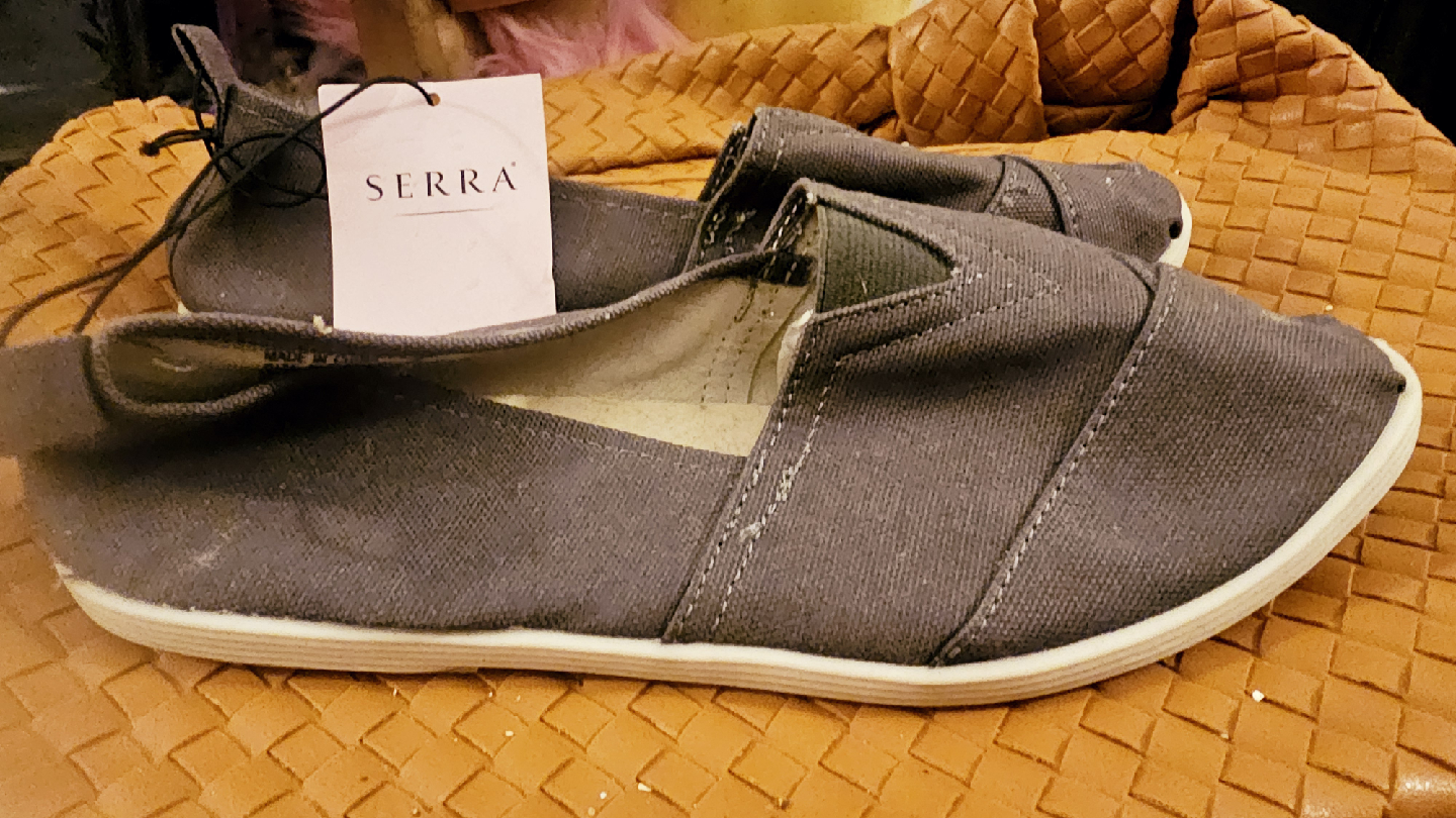 Serra Ladies Memory Foam Canvas Shoes - photo 2