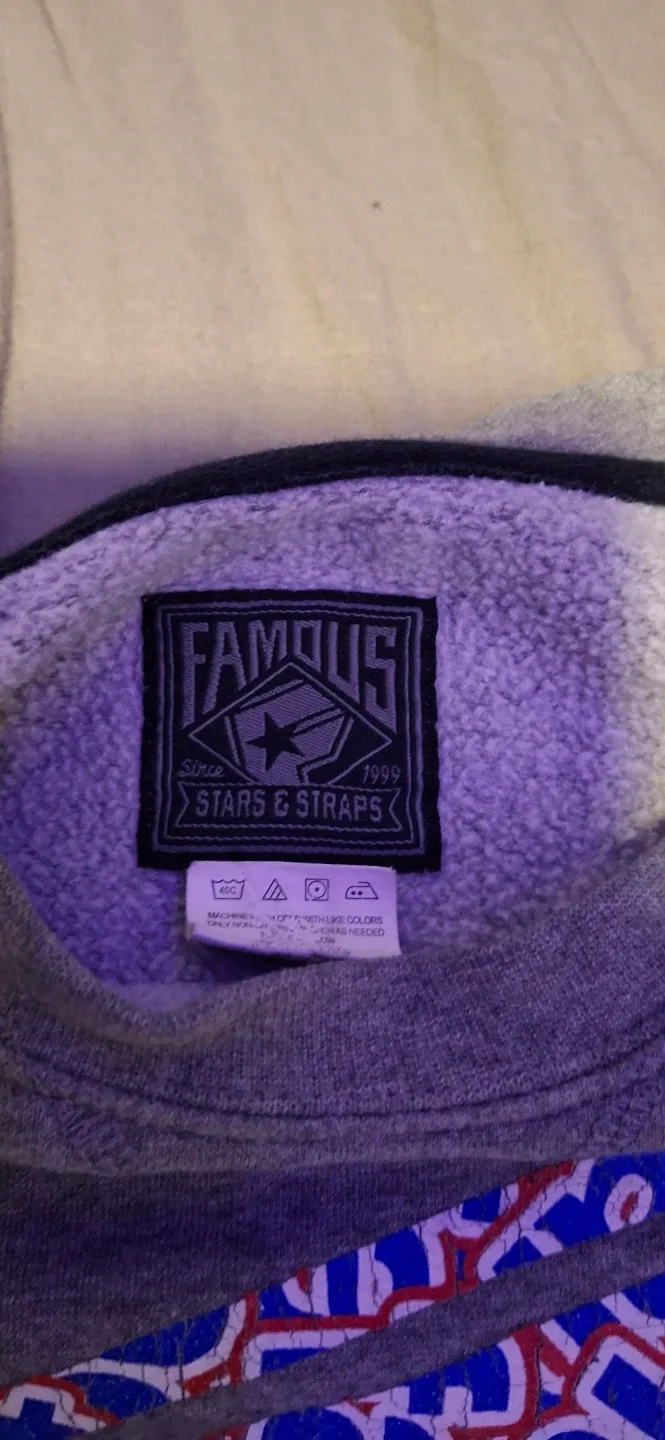 Famous Stars & Straps Grey Sweatshirt image indicator(2)