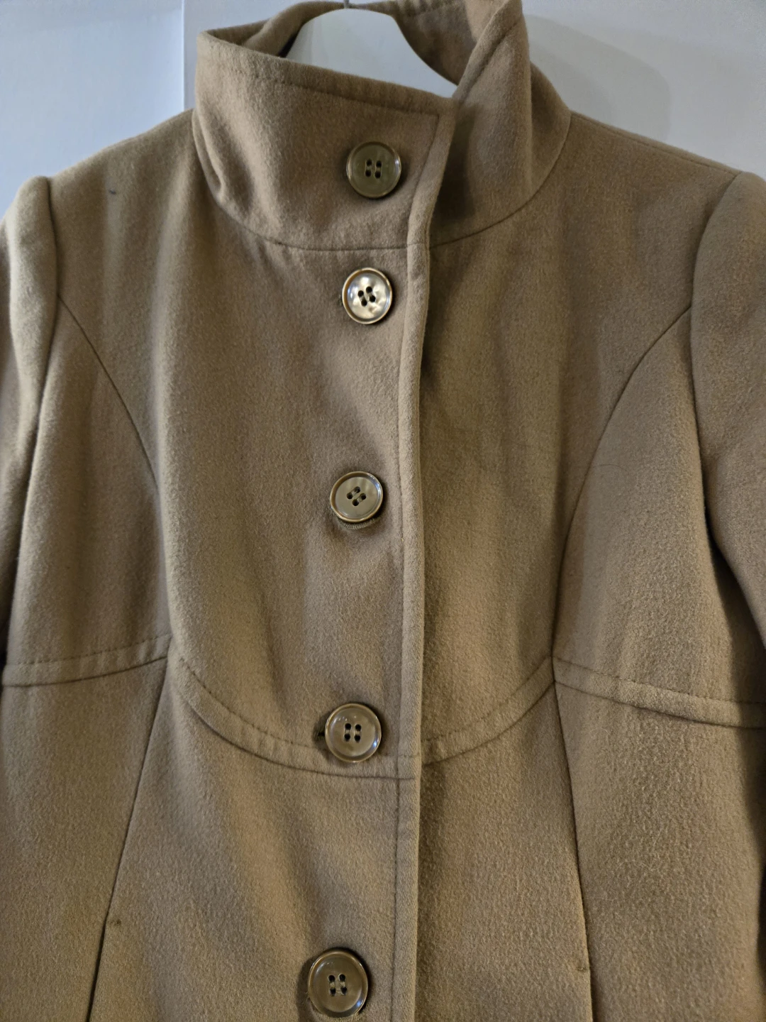 Stile Benetton Tan Wool Coat - photo 5