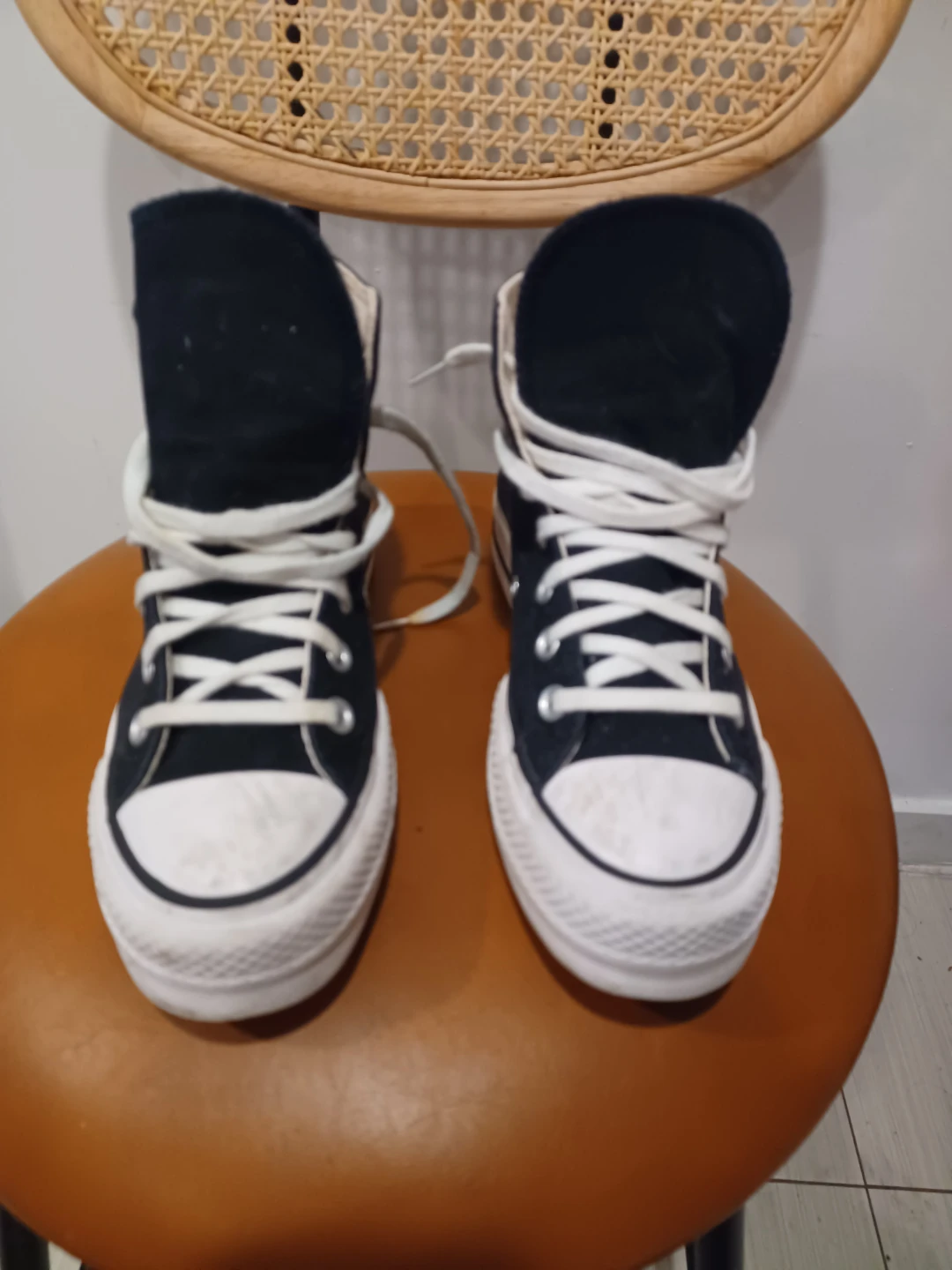 Converse Chuck Taylor All Star Lift High Top - Black size 7