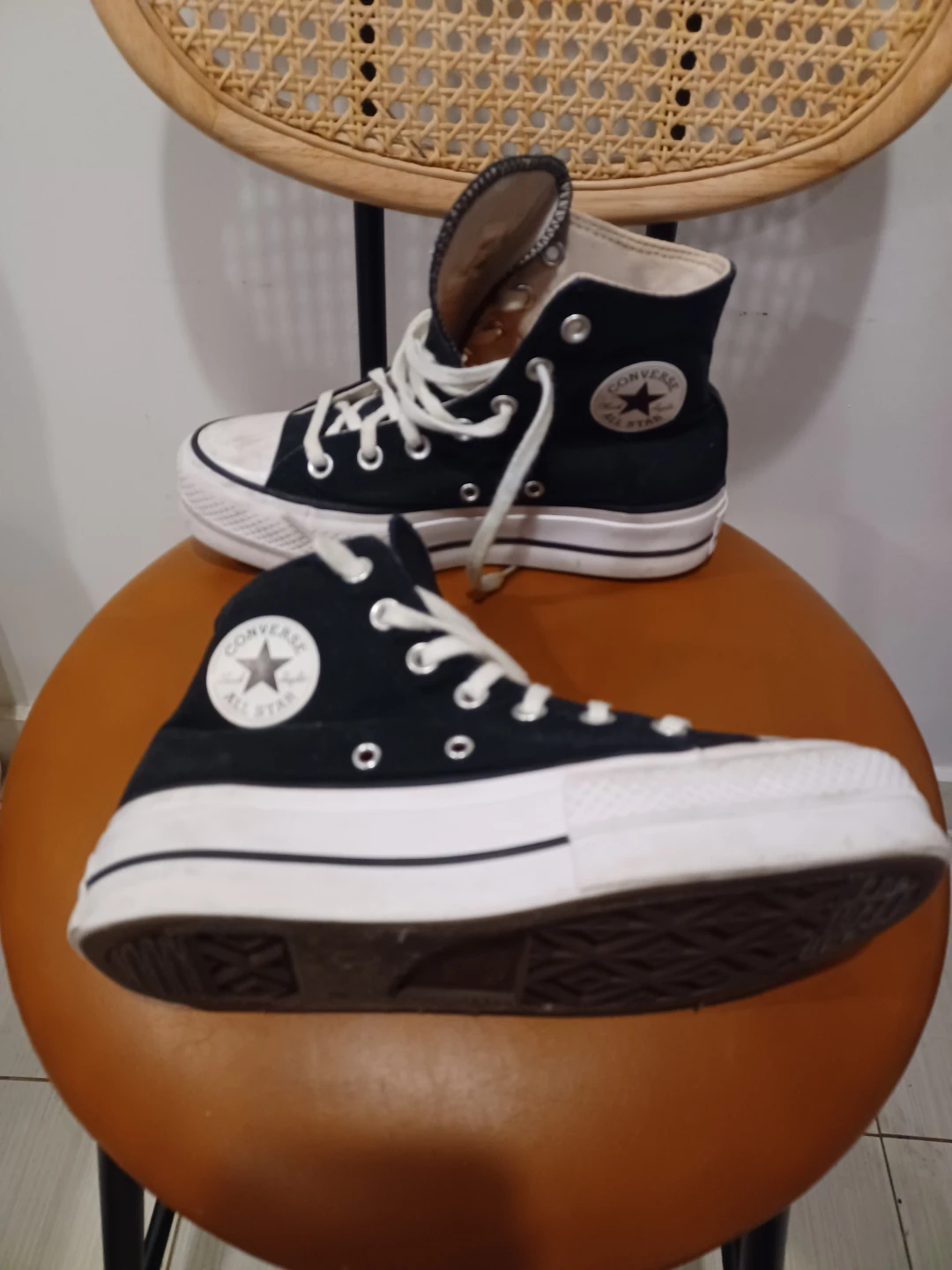Converse Chuck Taylor All Star Lift High Top - Black size 7 - photo 2