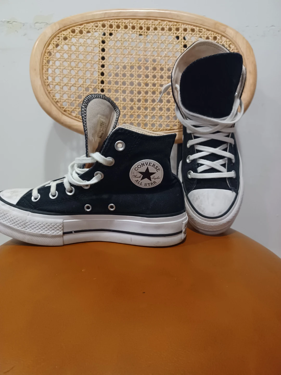 Converse Chuck Taylor All Star Lift High Top - Black size 7 - photo 3