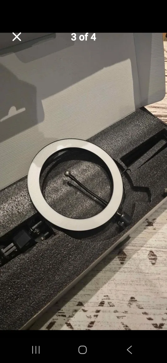 Ergopixel Floor Standing Extendable Ring Light image indicator(3)