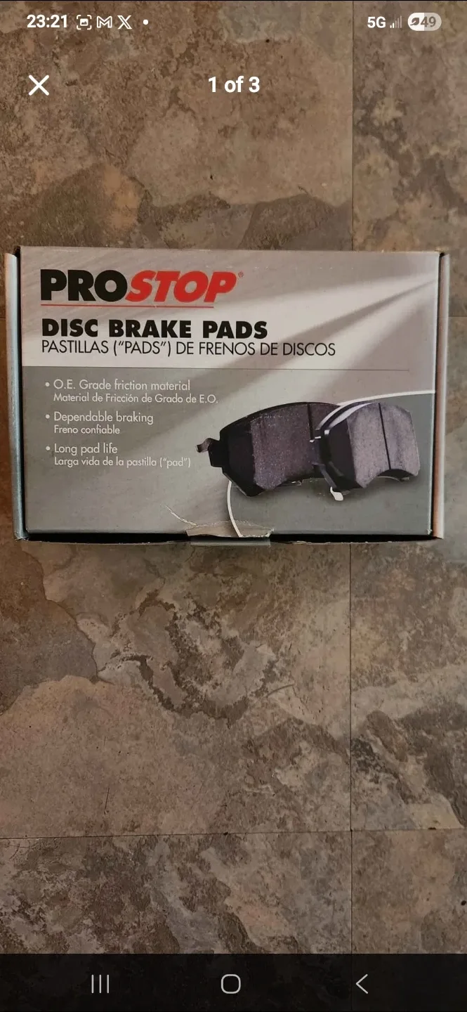 Dodge Journey SXT Double Caliper Brake Pads