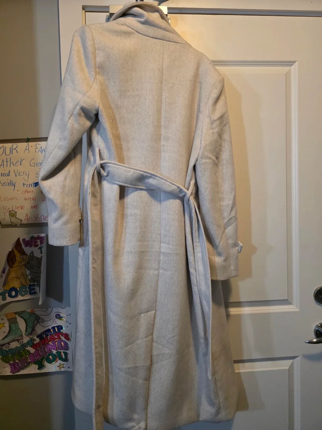 Dynamite brand Belted Coat - Size Medium image indicator(2)