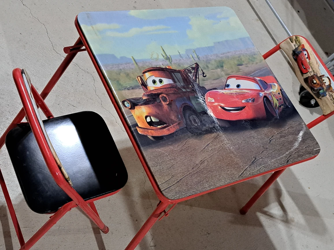 Disney Pixar Cars Table & Chair Set