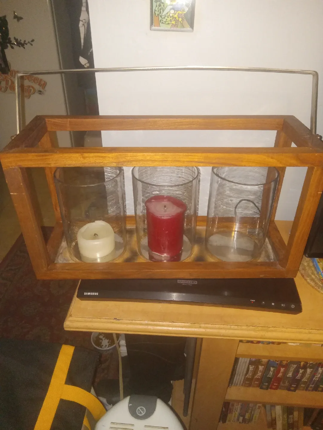 Wooden Candle Holder image indicator(2)