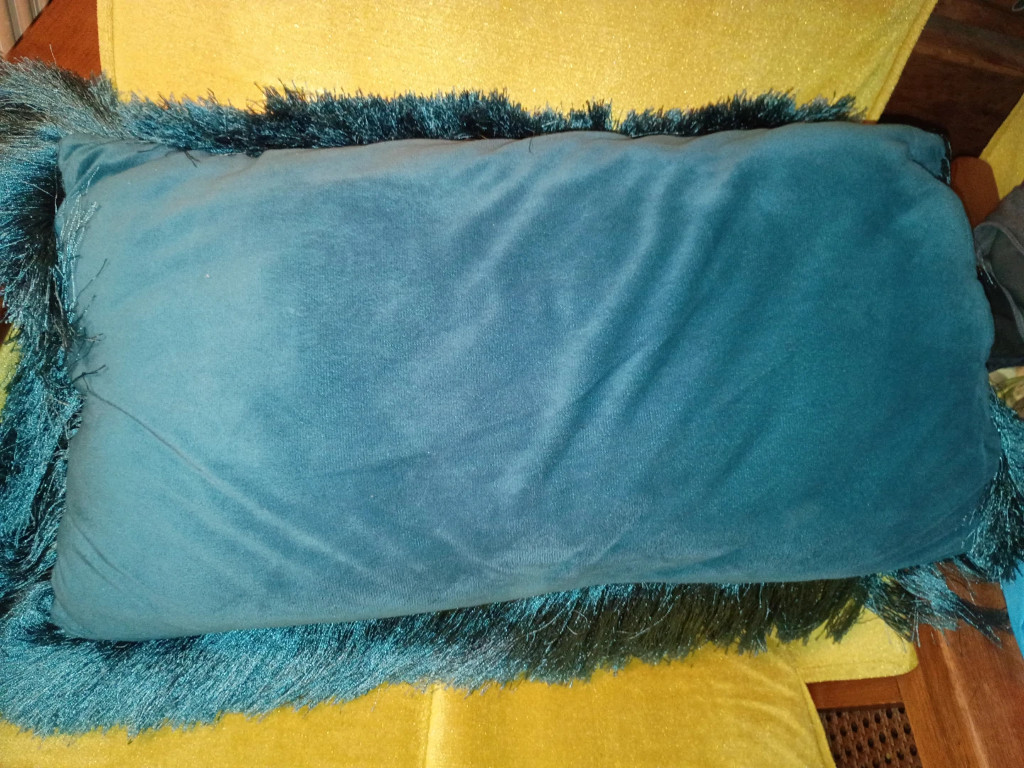 Green Decorative Throw Pillow - photo 4