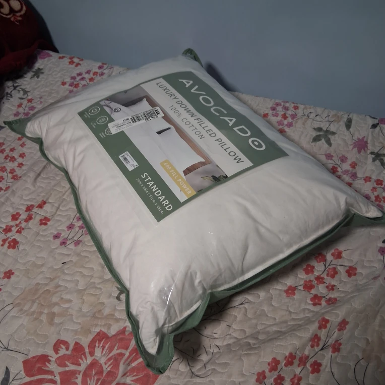 Avocado Premium White Duck Down Pillow - photo 2