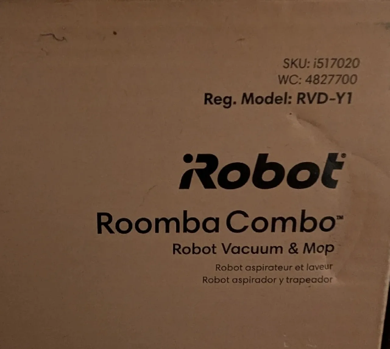 iRobot Roomba Combo i5 Vacuum & Mop – Brand New / Unopened image indicator(6)