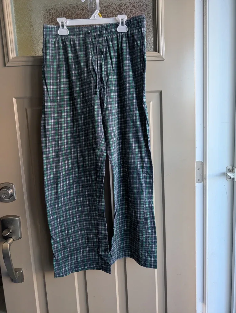 Mens sz med pajama pants image indicator(2)