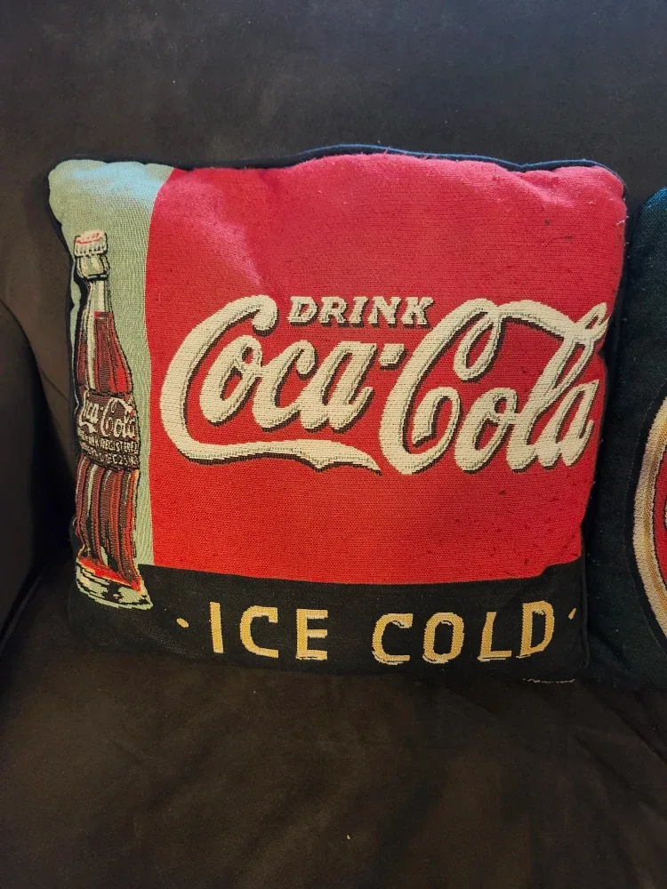 Coca-Cola Throw Pillows - Set of 2 image indicator(2)