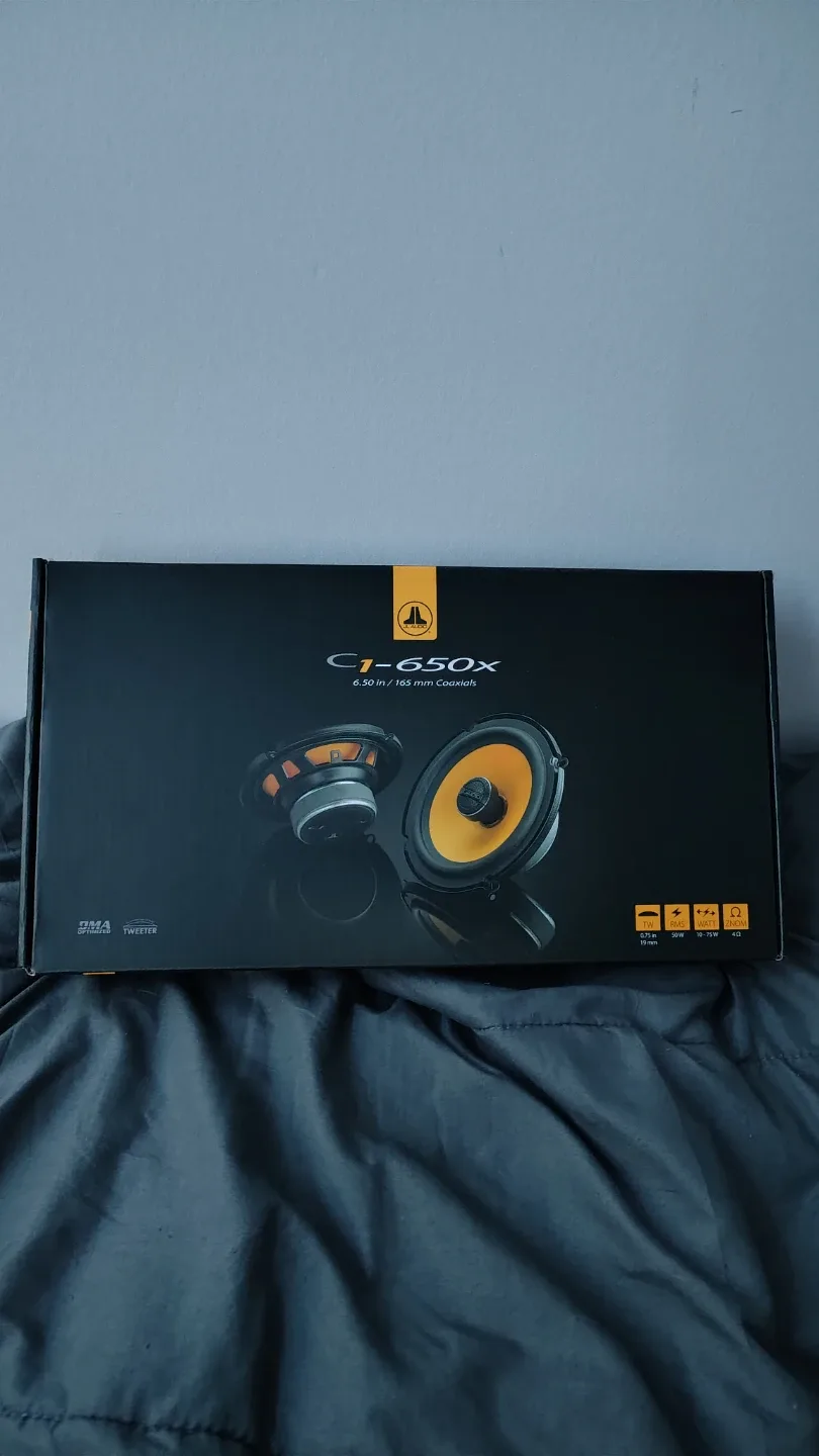 New JL Audio C1-650X 6.5" Coaxial Speakers