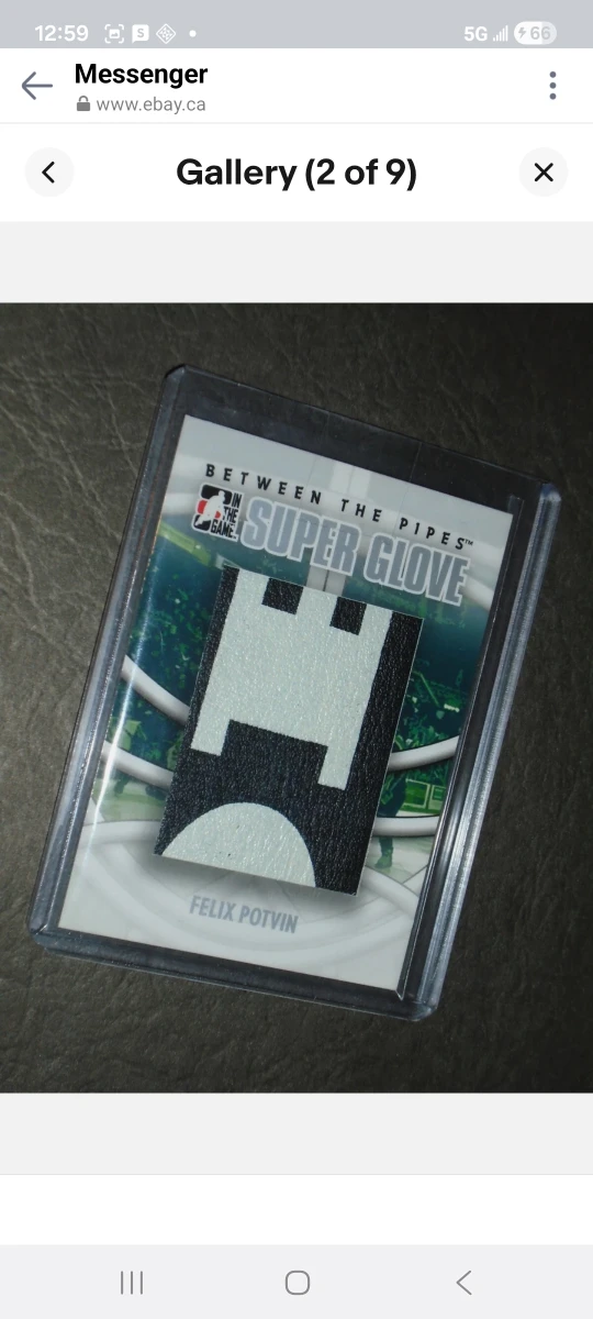 2009 in the game, super glove Relic, Felix Potvin, Maple Leafs - photo 4