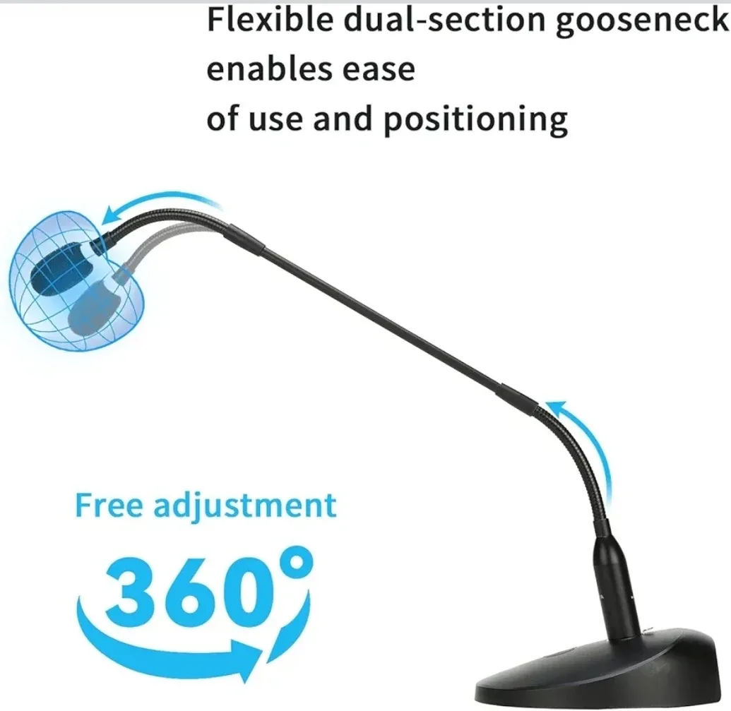 Gooseneck Condenser Microphone -NEW image indicator(2)