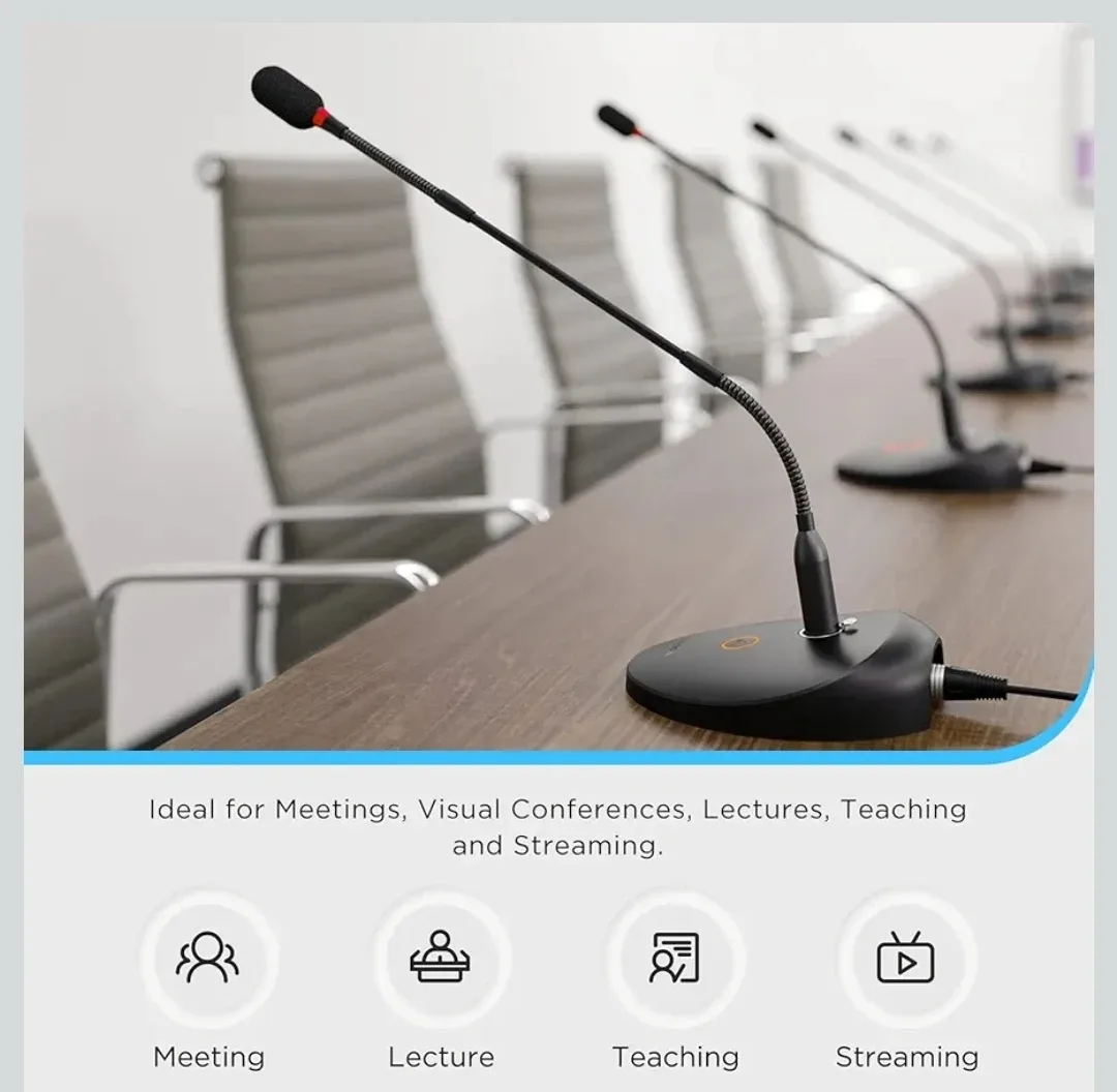 Gooseneck Condenser Microphone -NEW image indicator(3)