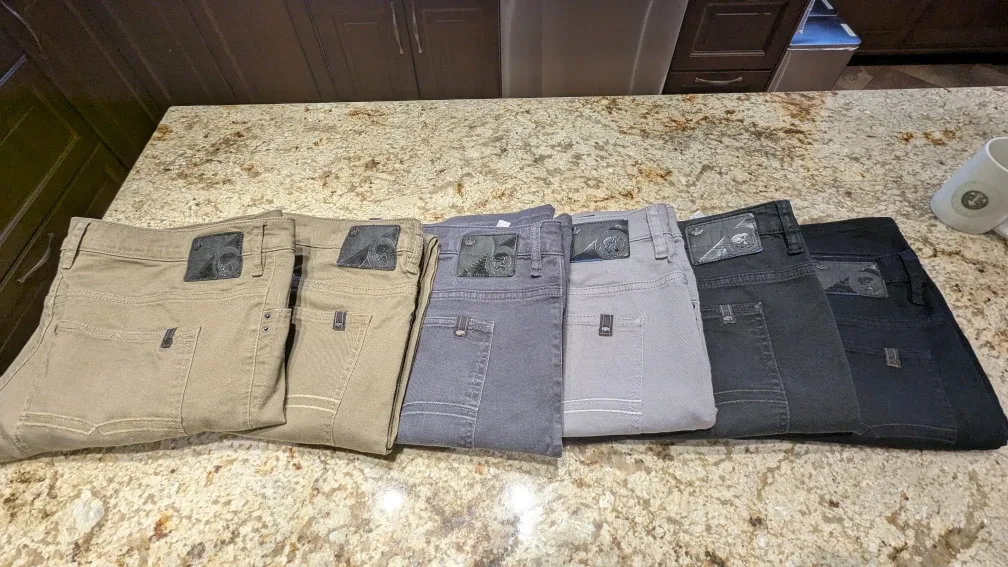 Buffalo David Bitton SAM-X Slim Straight Stretch Jeans 38x30