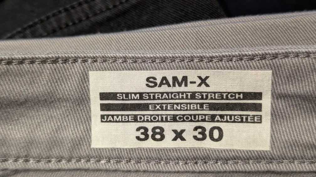 Buffalo David Bitton SAM-X Slim Straight Stretch Jeans 38x30 image indicator(3)