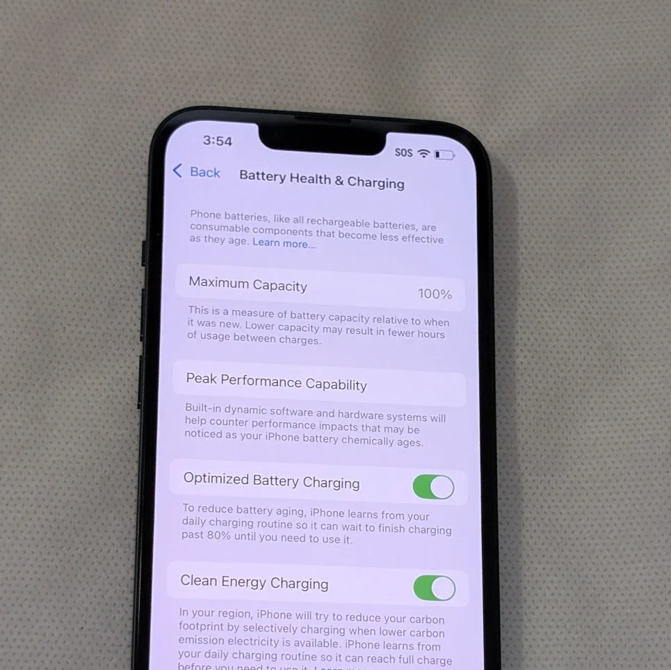 Mint Condition APPLE iPhone 14 128GB for CRICKET WIRELESS image indicator(2)