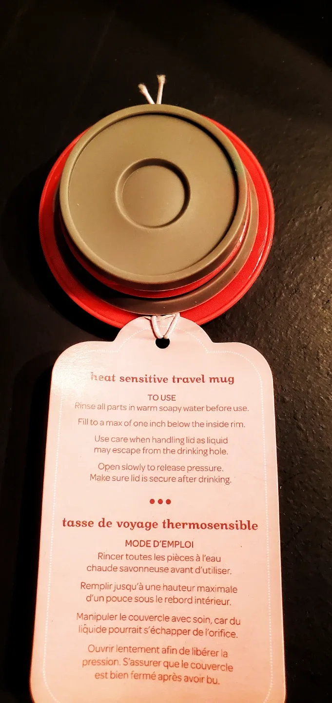 DAVIDsTEA Heat Sensitive Travel Mug image indicator(3)