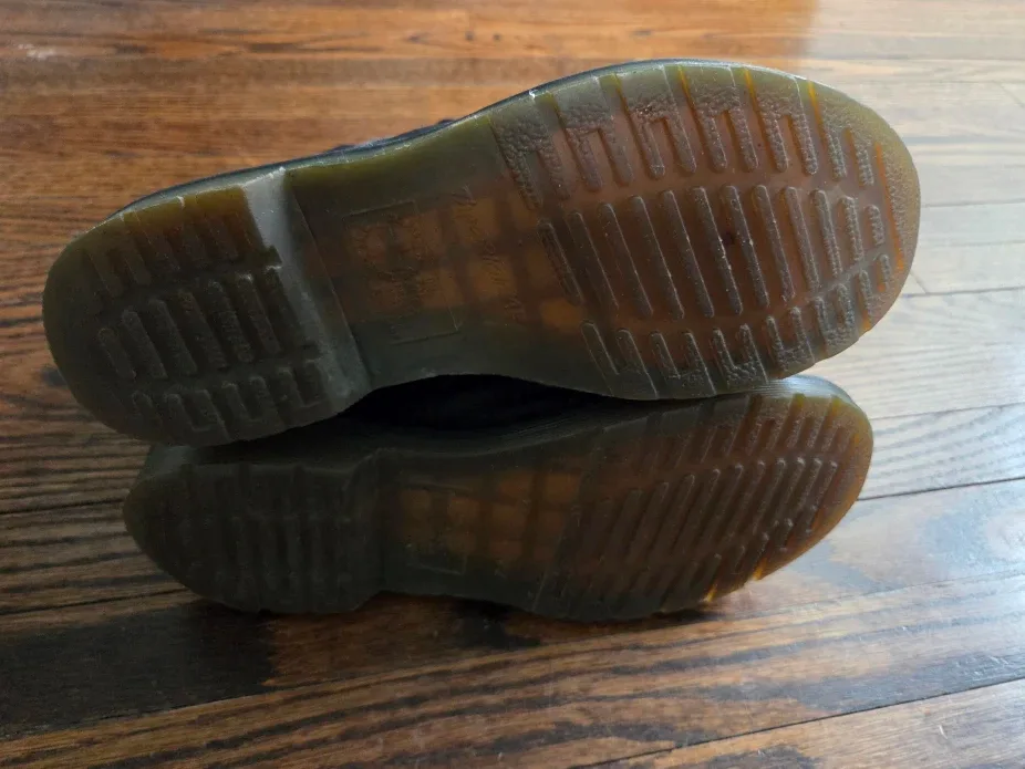 Original Dr. Martens Black Leather Boots 1460 Pascal Virginia image indicator(4)