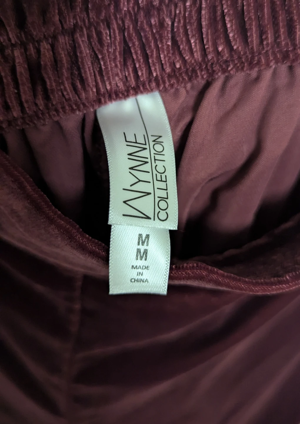 Wynne Collection Velvet Pants - Size Women's Medium - photo 3